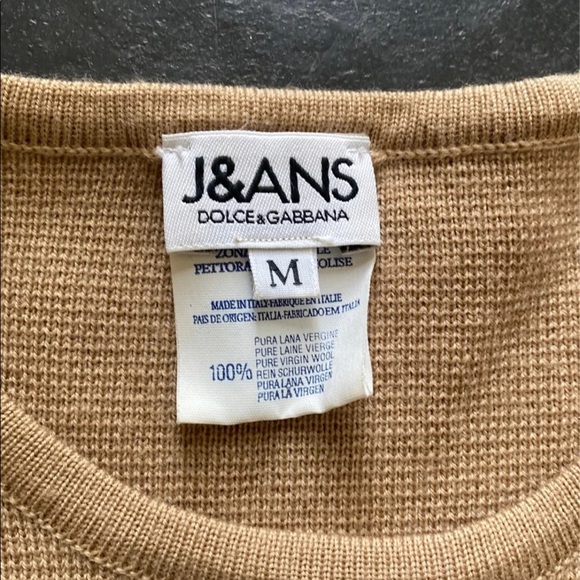 Dolce & Gabbana J&ans wool sweater M - Picture 3 of 7